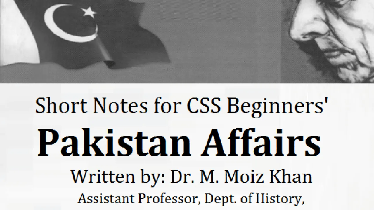 Pakistan Affairs For CSS