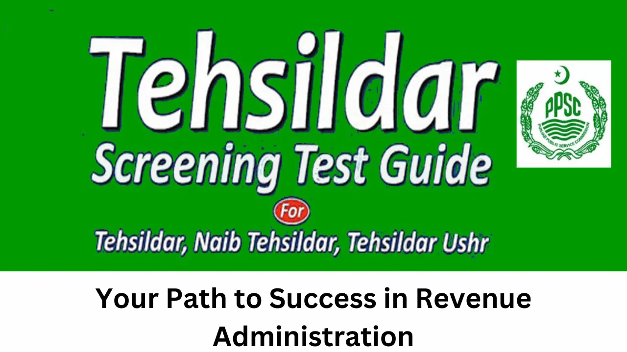 Tehsildar Screening Test Guide