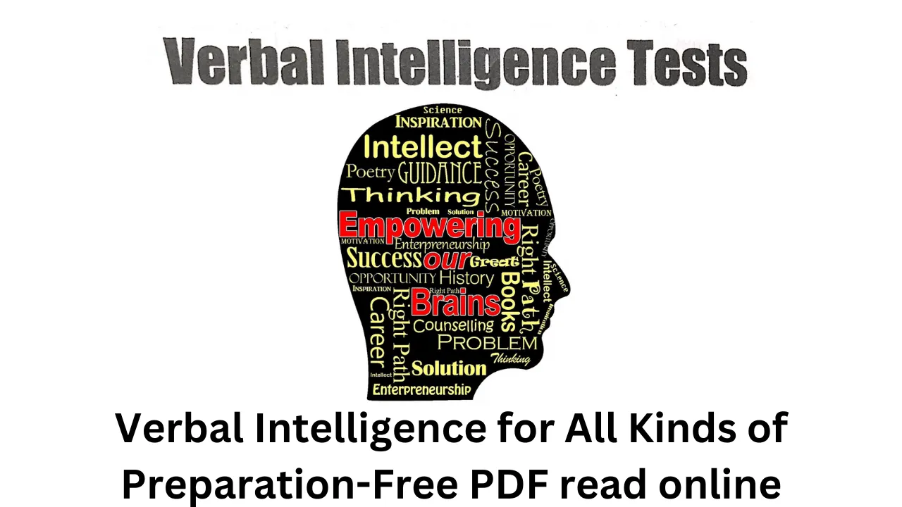 Verbal Intelligence for All Kinds of Preparation
