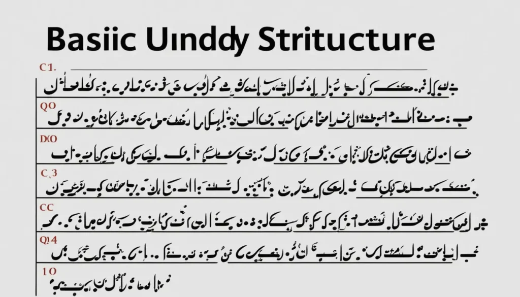 Basic Urdu Sentence Structure