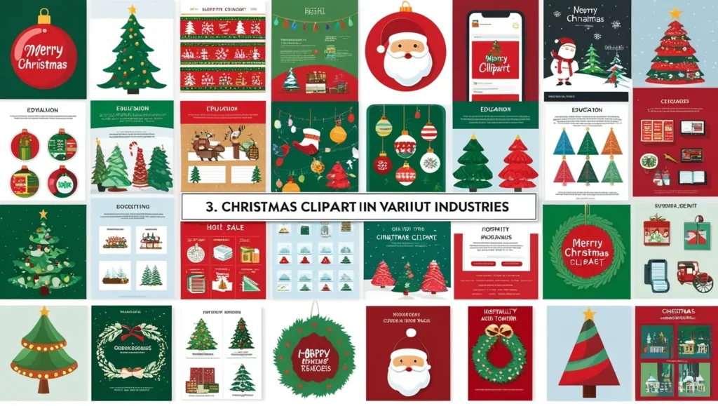 Christmas Clipart in Various Industries