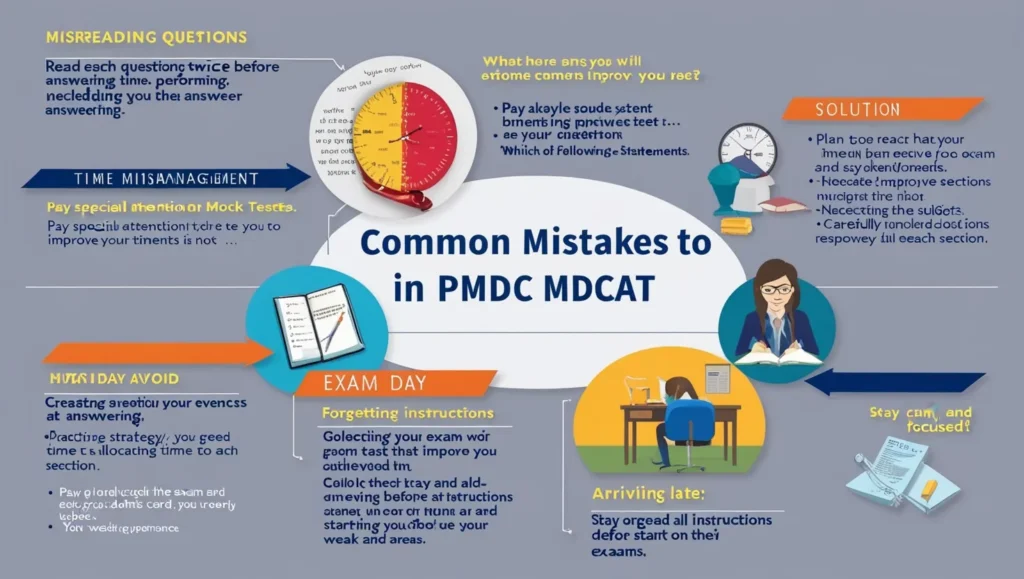 Common Mistakes to Avoid in PMDC MDCAT