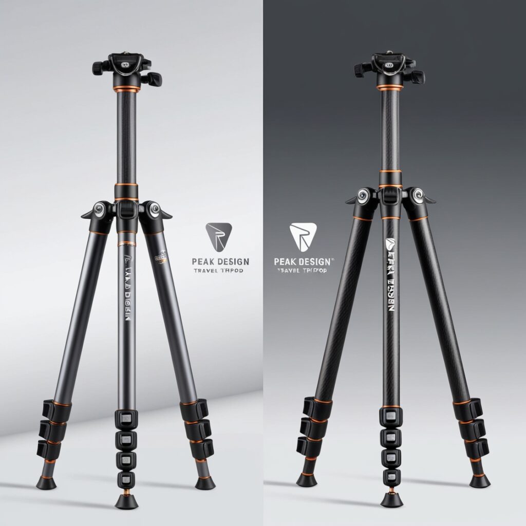 Peak Design Travel Tripod Aluminum vs Carbon Fiber